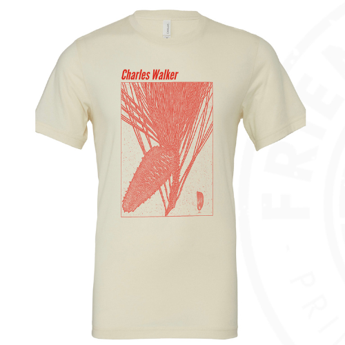 Pinecone Tee Shirt (Short Sleeve) - Charles Walker - Red